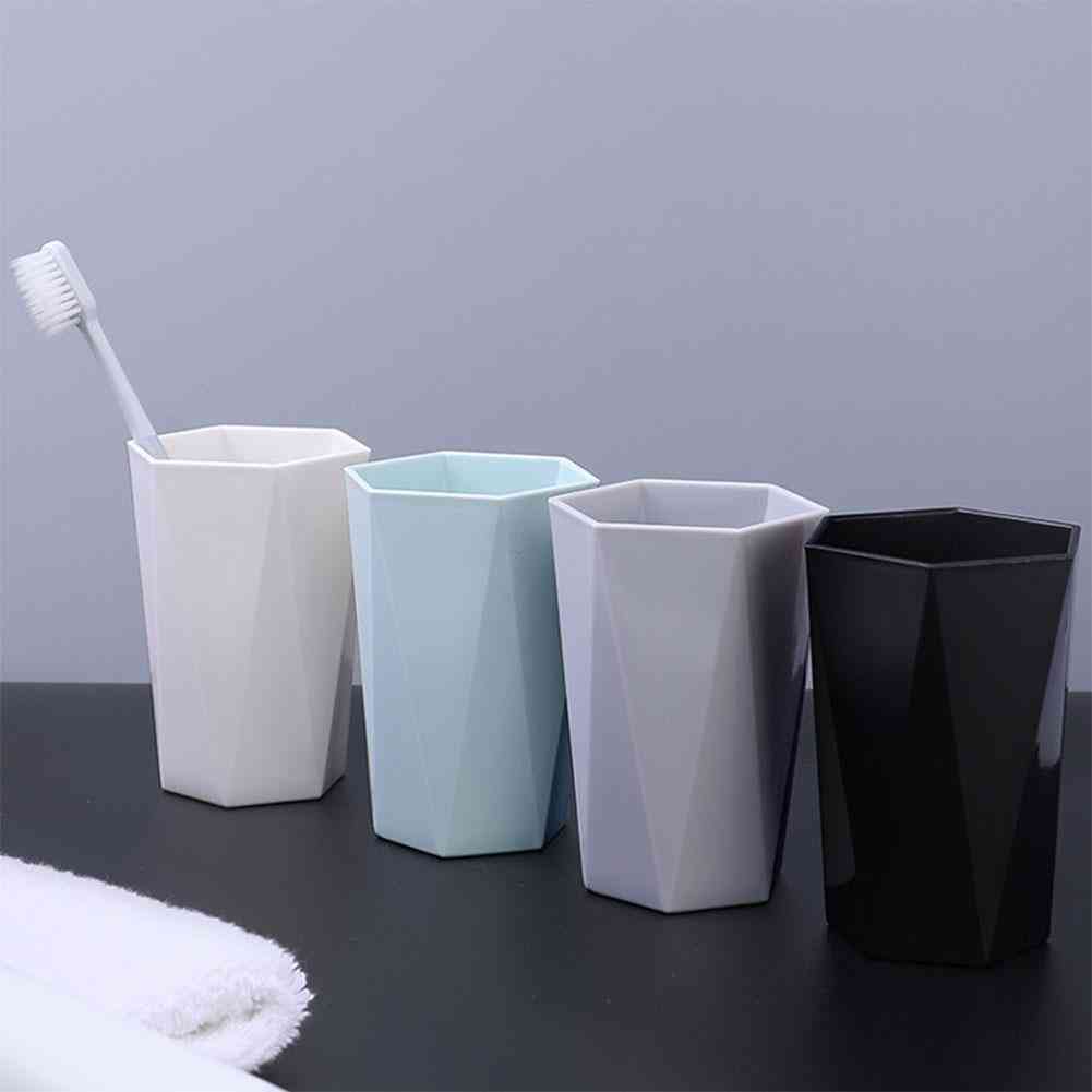 Nordic Plastic Cup, Toothbrush Holder, Washing Drinking Tooth Mug, Bathroom Tumblers