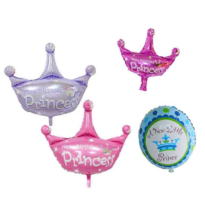 Decorative, New Style Mini Balloon Crown For Birthday Party Atmosphere