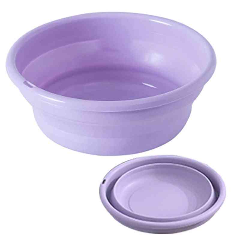 Outdoor Folding Wash Basin Container - Silicone Bathroom Accessories
