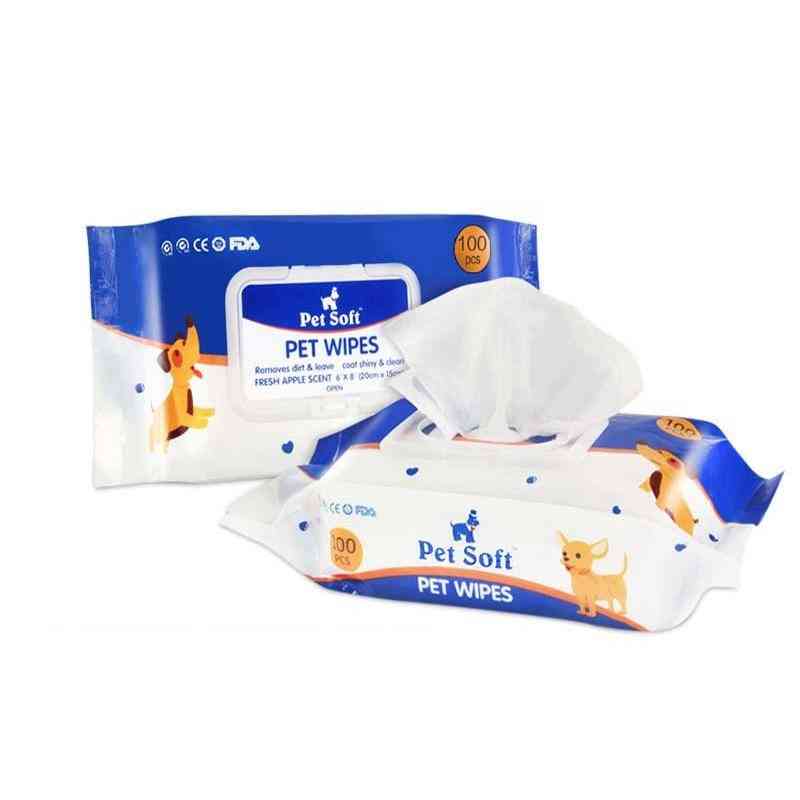 Pet Cleaning Non-alcohol Natural And Gentle Wipes