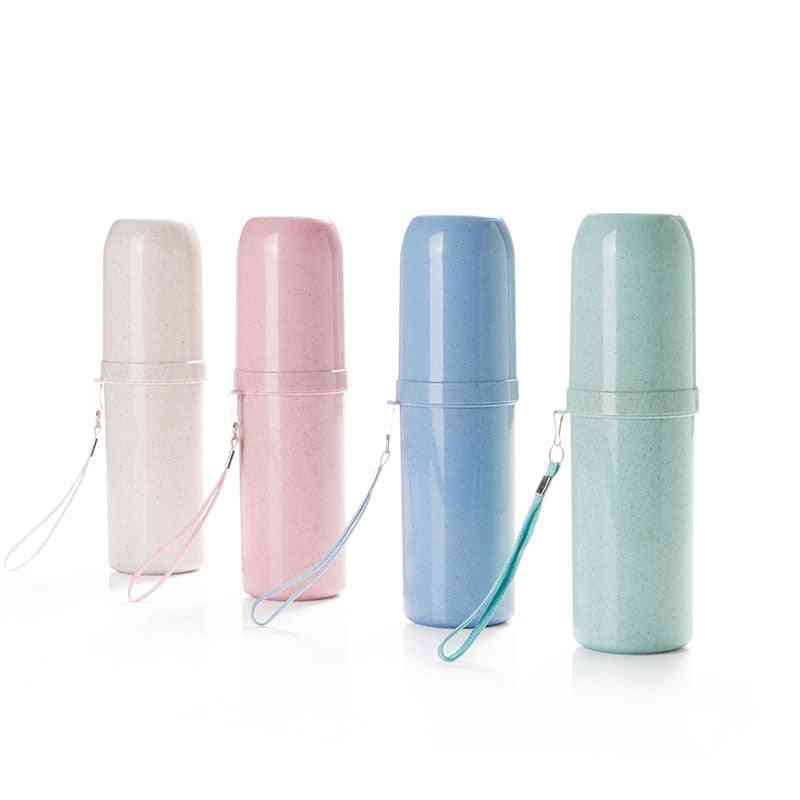 Toothbrush Cup Portable Toothpaste Holder - Bathroom Tool