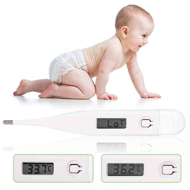 Lcd Display Digital Baby Electronic Thermometer - Kid Baby Oral Temperature Alarm Thermometer