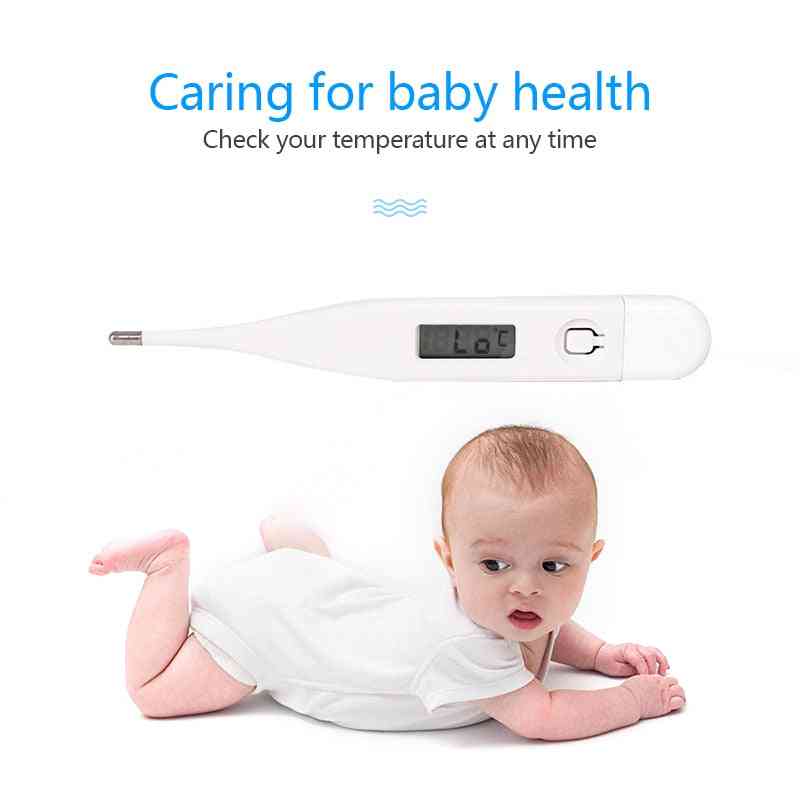 Lcd Display Digital Baby Electronic Thermometer - Kid Baby Oral Temperature Alarm Thermometer