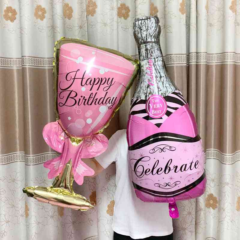 Balloon Champagne Goblet For Wedding
