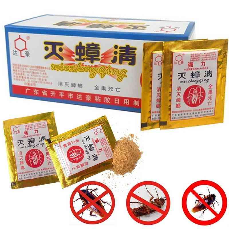 Effective Killer Cockroach Powder - Bait Special Insecticide Bug Beetle Cucaracha Medicine Insect