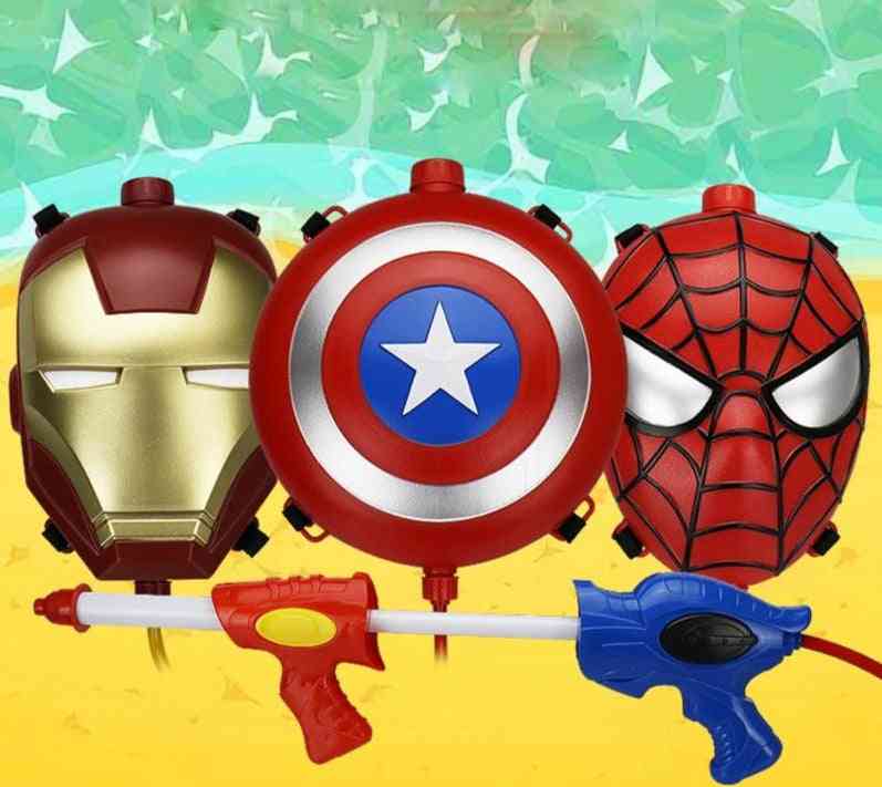 The Avengers, Iron Man, Spider Man Combat Water Gun Toy