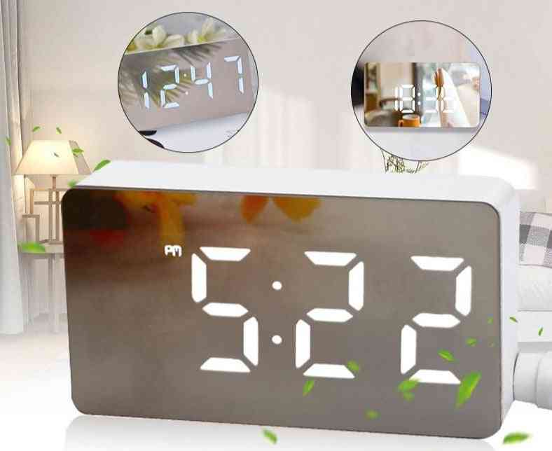 Mini Led Digital Alarm Clock-time, Date Display - Home Decoration