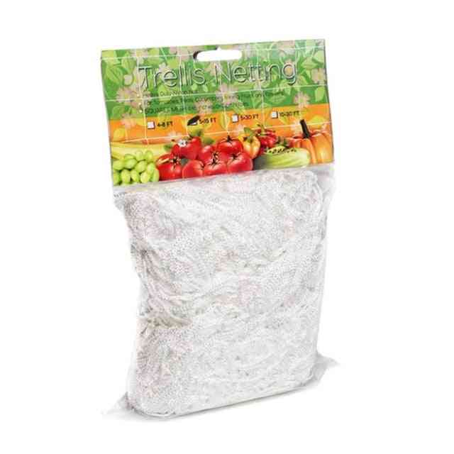 Filet en polyester pour plantes de jardin - filet grimpant, support de culture de vigne de concombre - 1,67x10m