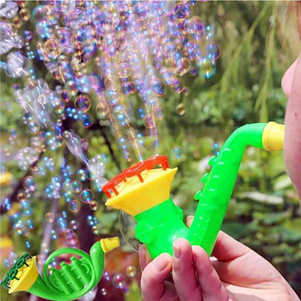 Set Plastic Water Blowing Bubble Soap Blower, Water Tools For