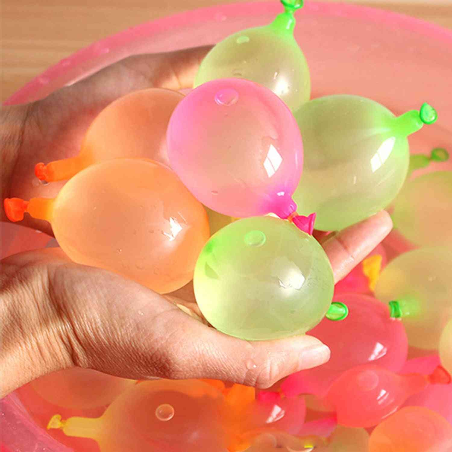 Diy Summer Magic Outdoor Water Ball Balloons Rubber Bands - Quick Easy Refill Tool Toy