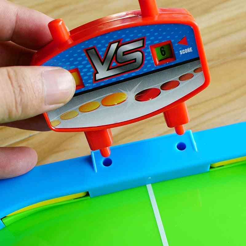 Juguetes educativos divertidos de interacción entre padres e hijos - juguete de contador de fútbol de mesa para niños -