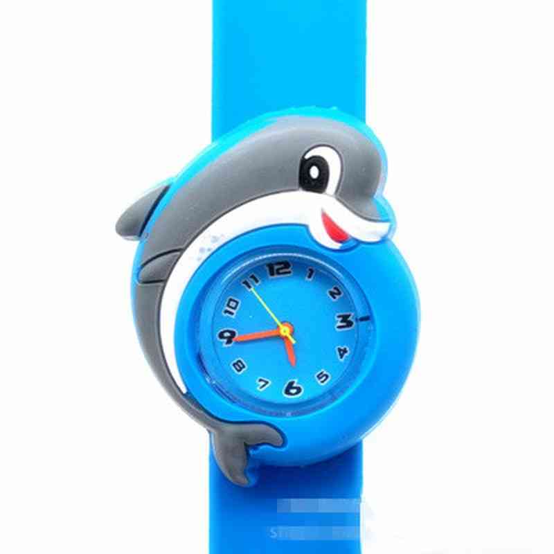 3d Cartoon Kids Baby Toy, Clock For