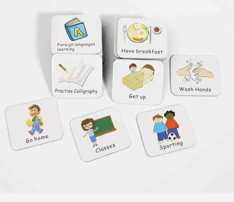 Children Task, Good Habit Magnetic Stickers, Montessori Kids Toy