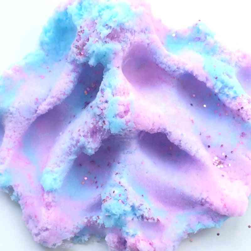 Cloud Slime Fluffy Polymer Charms Cotton Mud, Magic Crystal Clay