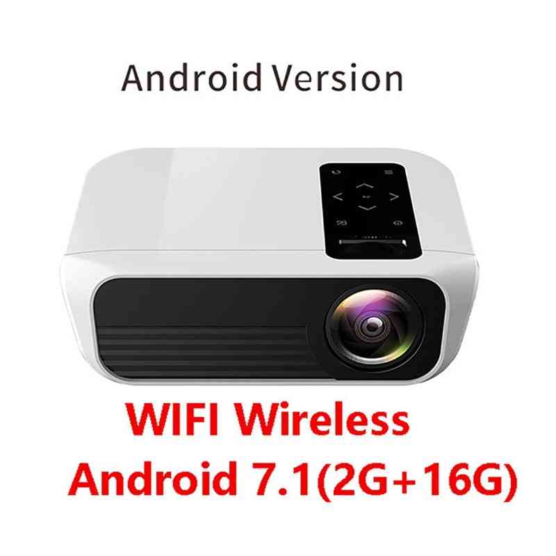Full Hd Led Projector Android Portable Support 1080p -hdmi - 4k For Amazing Home Cinema Media