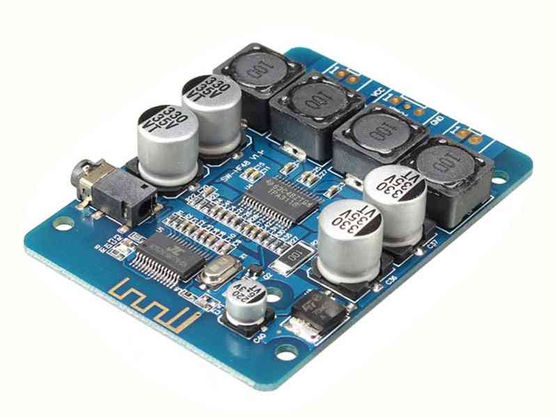 Bluetooth Digital Power Amplifier Board 2x30w Stereo Audio 8-26v Dc H2-001