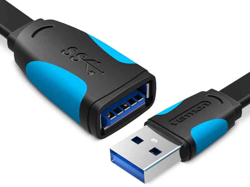 USB 3.0-kabel superhastighed USB2.0 mand til kvinde og datasynkroniseringsoverførsel - USB2.0 A05 / 0.5m