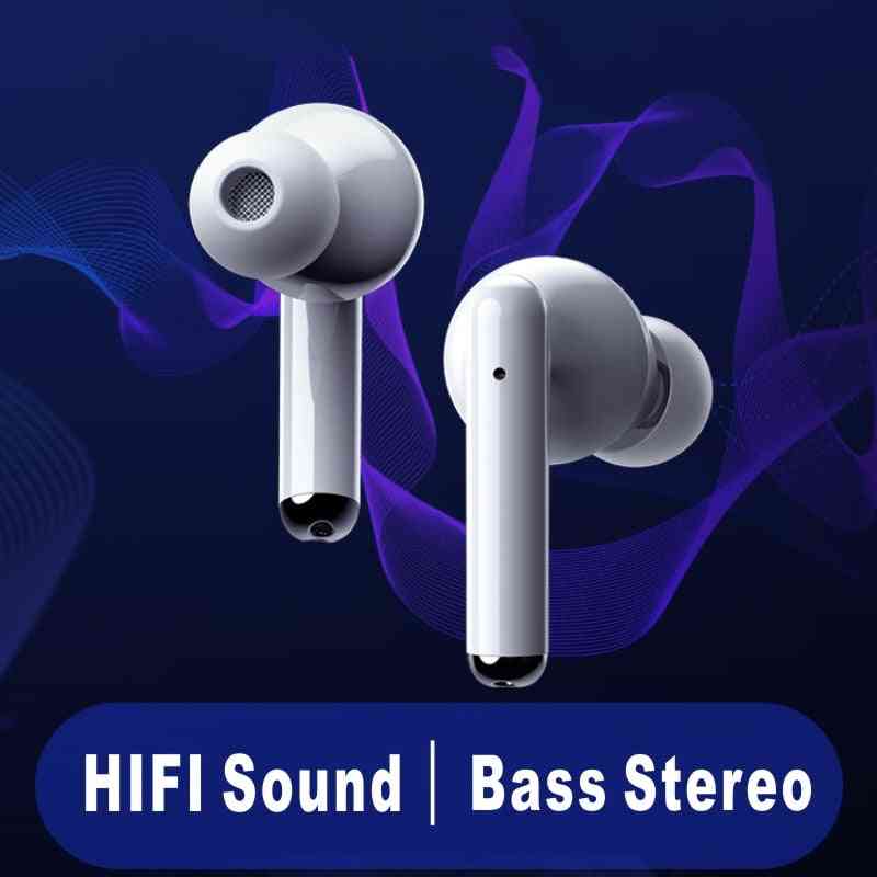 Bezprzewodowe słuchawki z bluetooth 5.0, podwójny bas z redukcją szumów stereo, sterowanie dotykowe długi czas czuwania - lenovo lp1 czarny