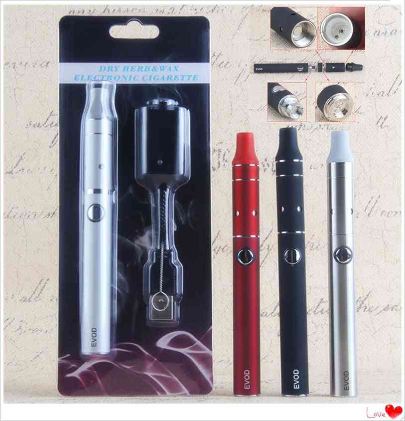 Tobacco Cigarette Cartridges 510 Thread Battery, Dry Herb Vaporizer Pen Kit