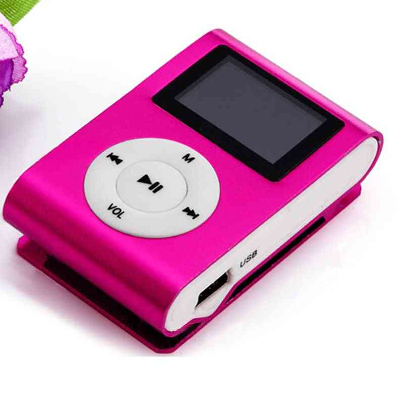Mini Mp3 Usb Player With Lcd Screen