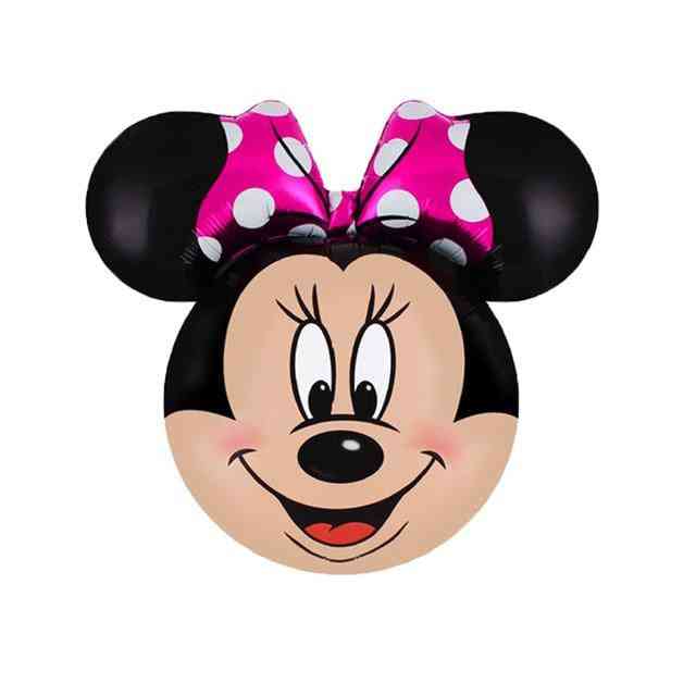 Giant Mickey, Minnie Mouse Design Foil Ballons For Birthday Party Decorations