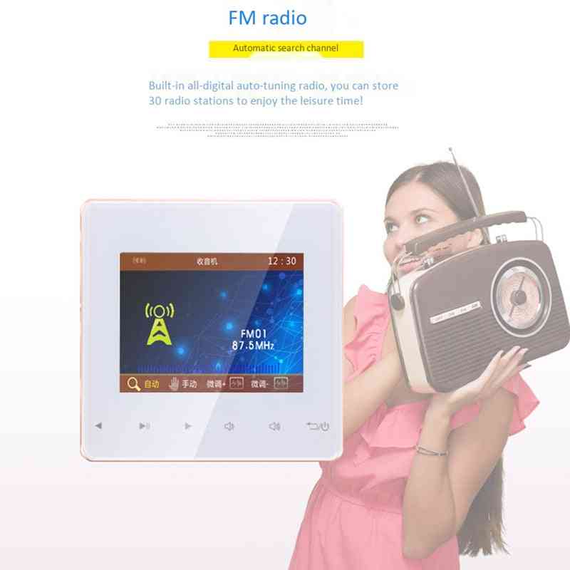 Bluetooth smart control musikkanlegg, takhøyttaler, moduler - digital stereoforsterker i veggen -