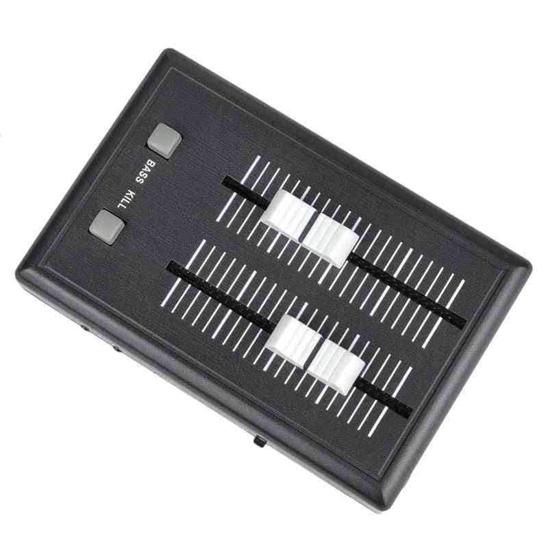 Mini Mixing Console- 2 Audio Channel Mixer For Phone/computer/laptop/dvd