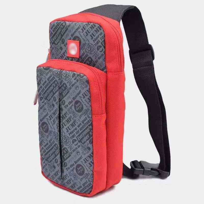 чанта за съхранение през рамо за аксесоари за игра на nintendo, превключвател, конзола и док