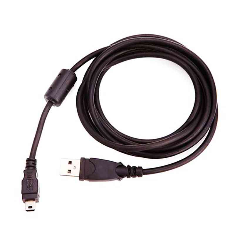 Cable de carga de repuesto de 1,8 m 6 pies para controladores playstation ps3 (negro) -