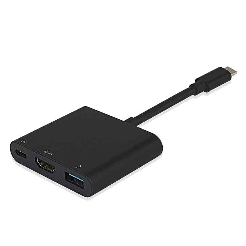 Hdmi Usb C Hub Adapter, Converter Dock Cable For Nintendo Switch