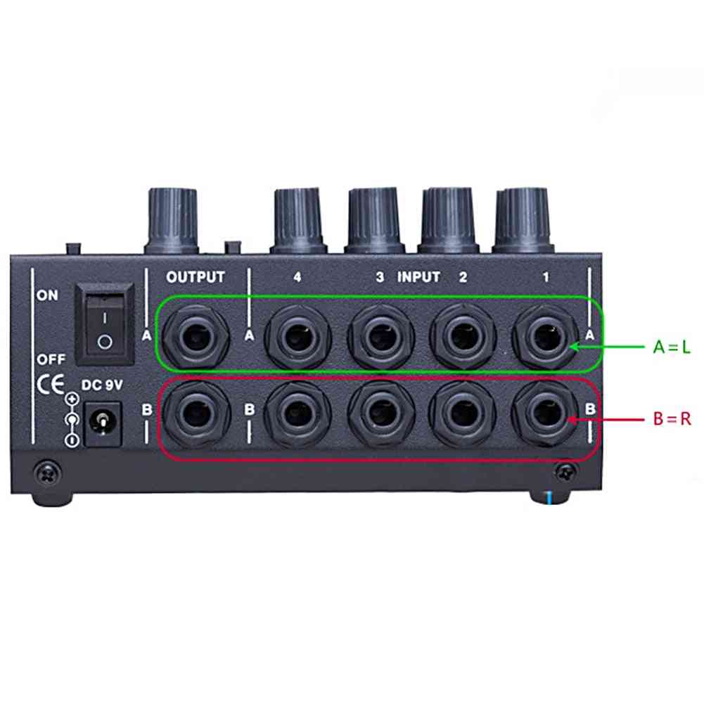 Digital Karaoke 8 Channel Panel Mixer Stereo Mixing Console Universal Microphone Adjusting Sound