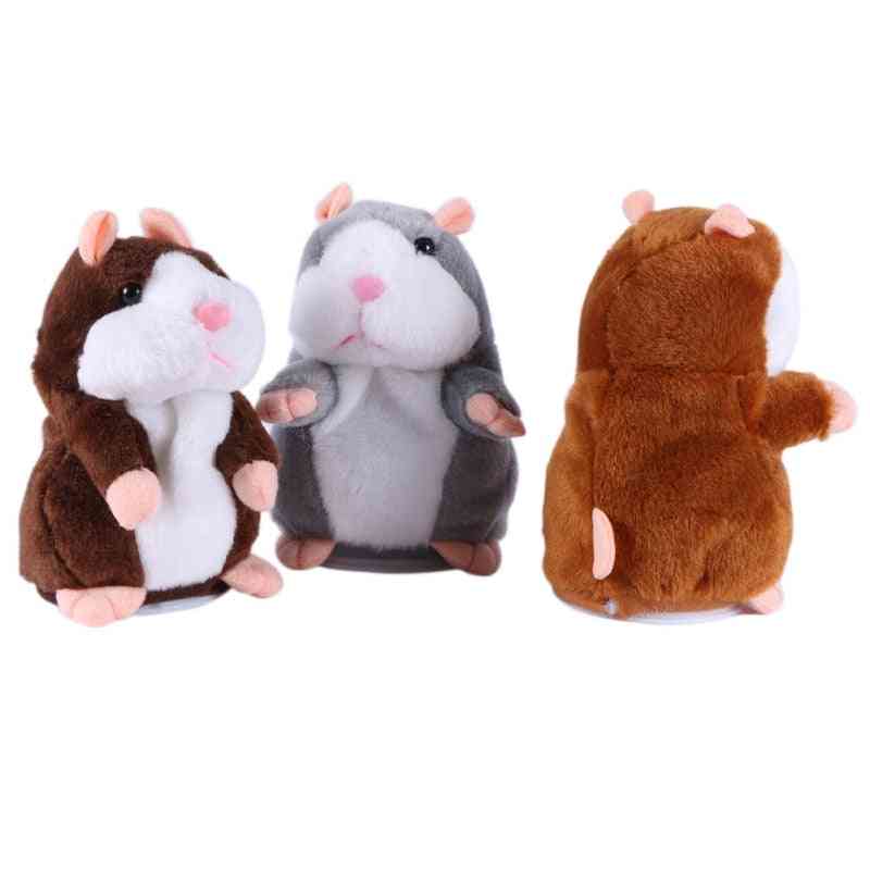 Cute Talking Hamster Plush - Sound Recorder Stuffed For