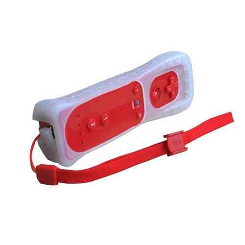 Controle remoto sem fio bluetooth sensor de movimento vermelho para console Nintendo Wii -