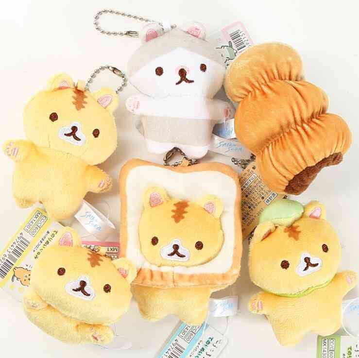 Japanese Popular Bread Cat - Toast Small Pendant Doll Bag Hanging Ornaments