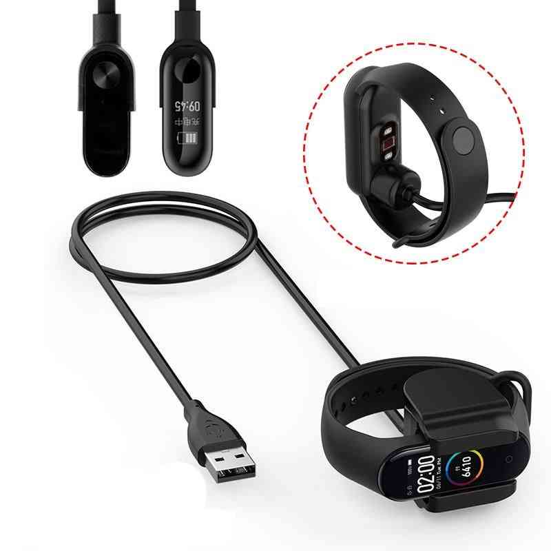 Câble de chargeur pour bracelet intelligent miband 5, câble de charge avec câble adaptateur de chargeur usb - pour bande mi 3