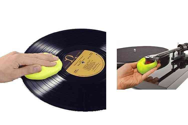 Magischer Staubreiniger für LP Vinyl Schallplatten-Plattenspieler-Kassettenstift -