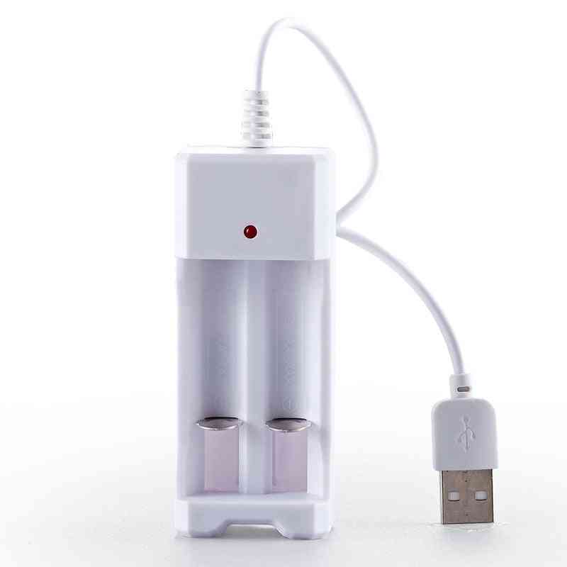 универсално зарядно устройство за USB изход - адаптер за 2/3/4 слот за бързо зареждане aa / aaa