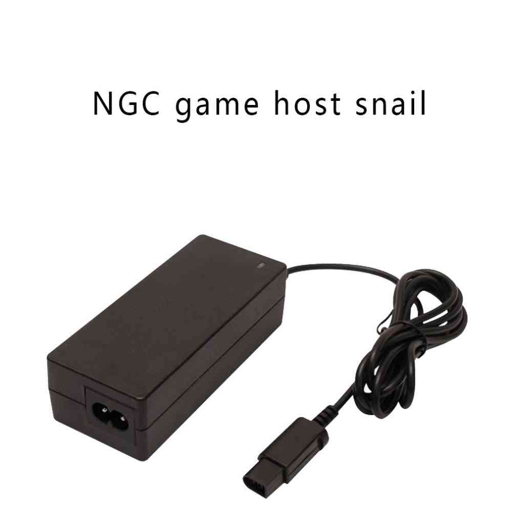 Cargador de pared universal, cable adaptador de corriente alterna para nintendo gamecube, accesorios de videojuegos de fuente de alimentación -