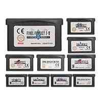 32-bitars spelkassettkonsolkort, final fantas-serien US / EU-version för Nintendo GBA - Fantasy I II EU