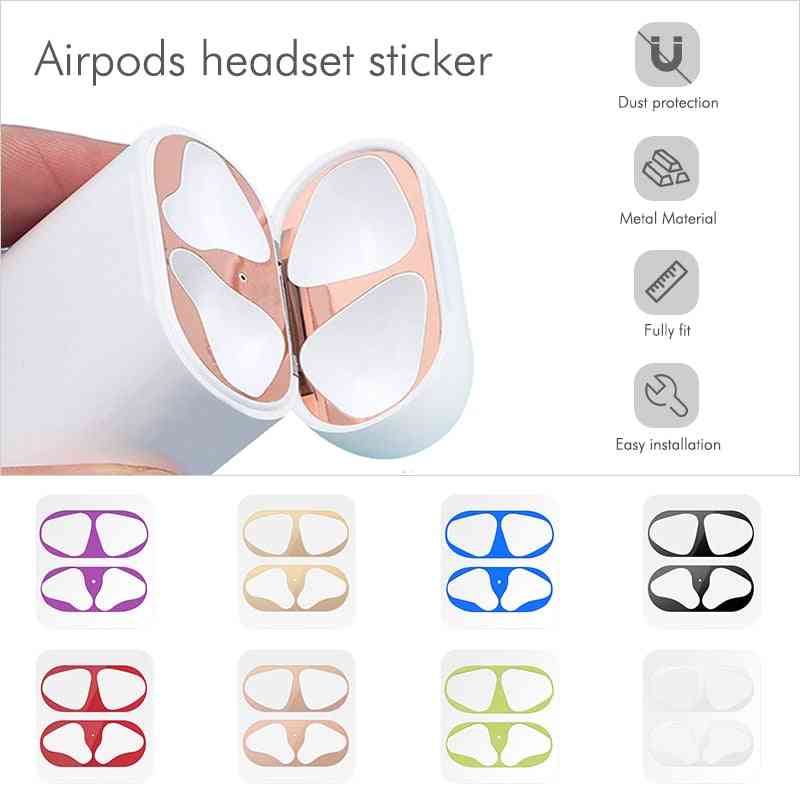 Dust-proof Scratchproof Sticker For Apple Air Pods