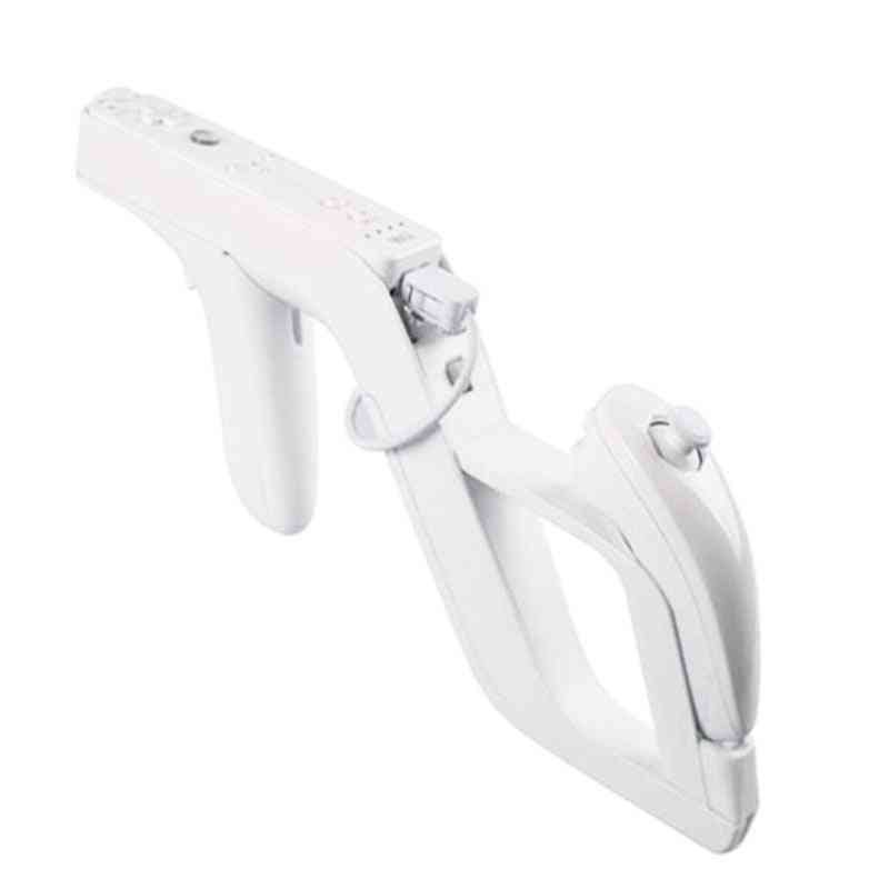 Skjutspel Zapper Gun Controller Toy för Nintendo Wii Nunchuk Motion Plus -