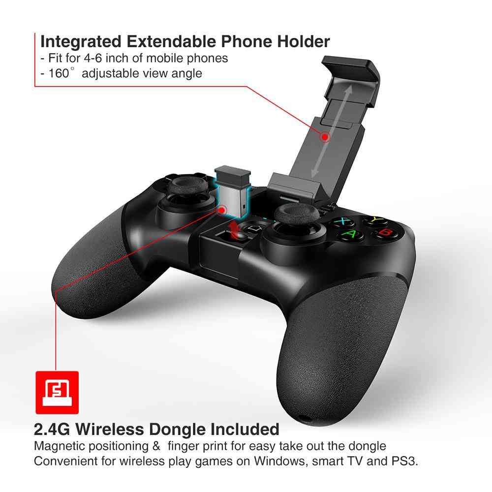 Bezdrôtový bluetooth herný pad-mobilný joystick pre telefón s Androidom