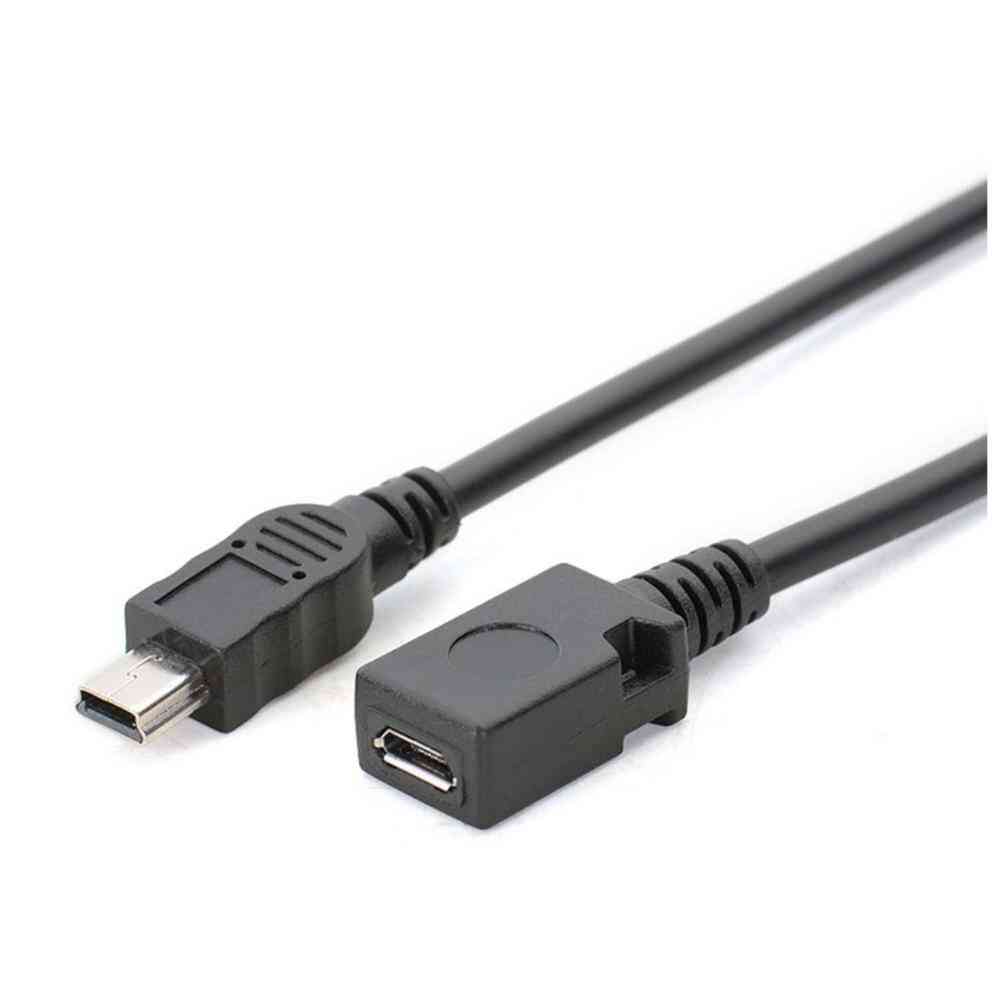 Mini usb muški / ženski kabel za punjač podataka - pretvarač adaptera
