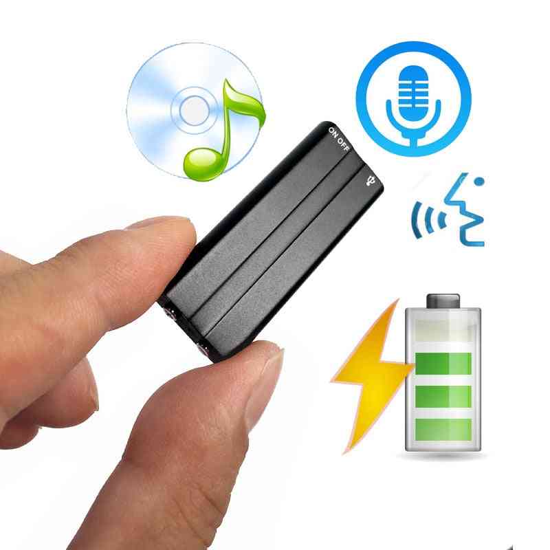 Mini 8gb Clip Usb Voice Activated - Digital Audio Voice Recorder