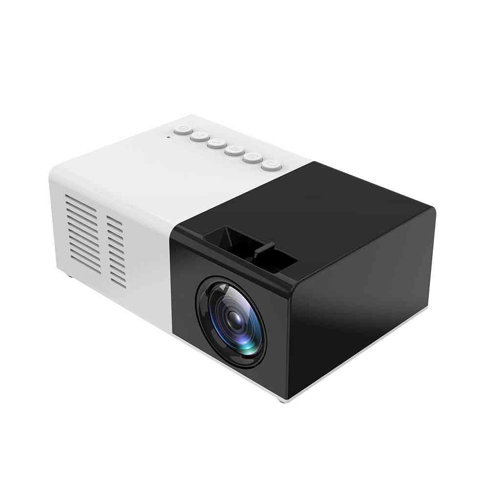 Domáci projektor - prenosný USB vreckový projektor s telefónom