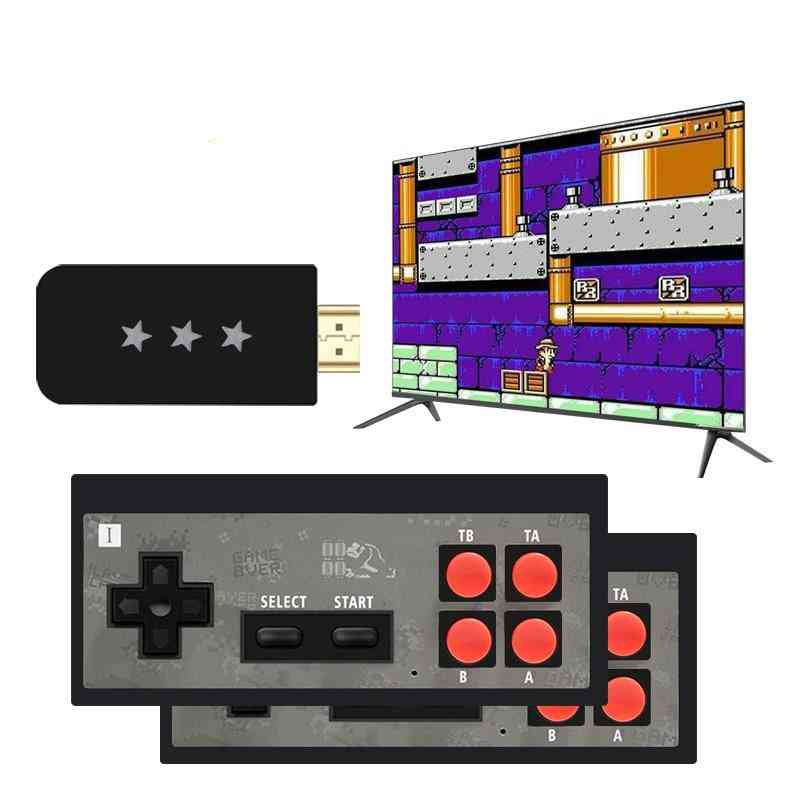 Usb Wireless Handheld Tv Video Game Console With Game Stick And Charging Cable
