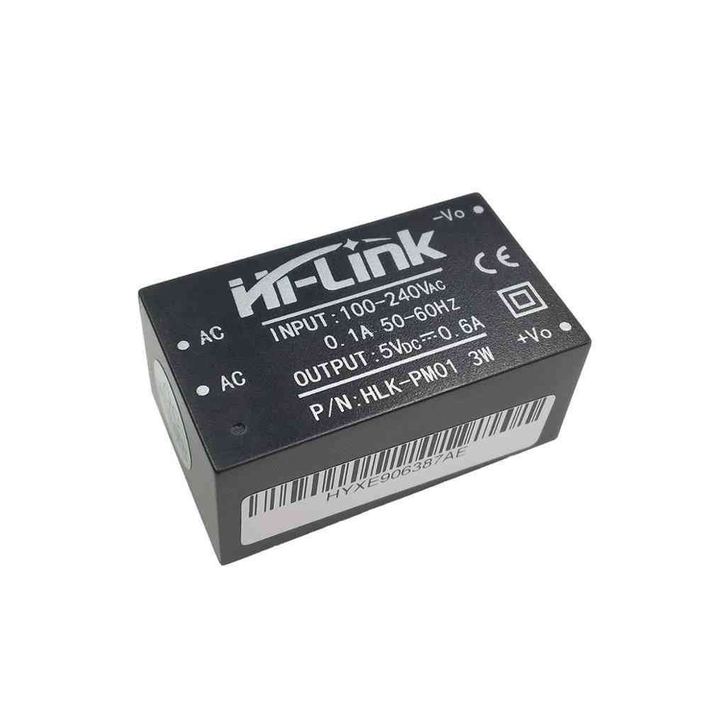 Hi-Link 5V 600MA (3W) isoliertes Schalten, Netzteil 220V - einstellbares Step-Down-Netzteilmodul -