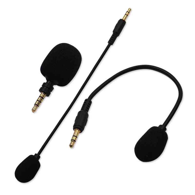 Portable Mini Microphone - Aux Mono Stereo Flexural Bendable For Mobile Phone, Computer, Laptop And Recording