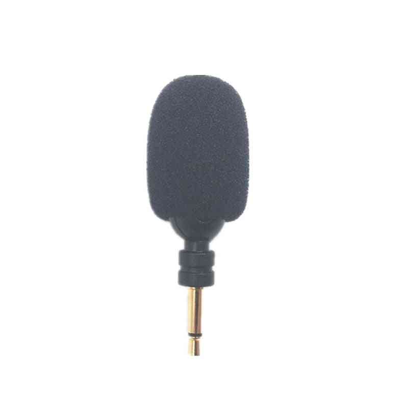 Prijenosni mini mikrofon - aux mono stereo savijanje za savijanje za mobitel, računalo, prijenosno računalo i snimanje