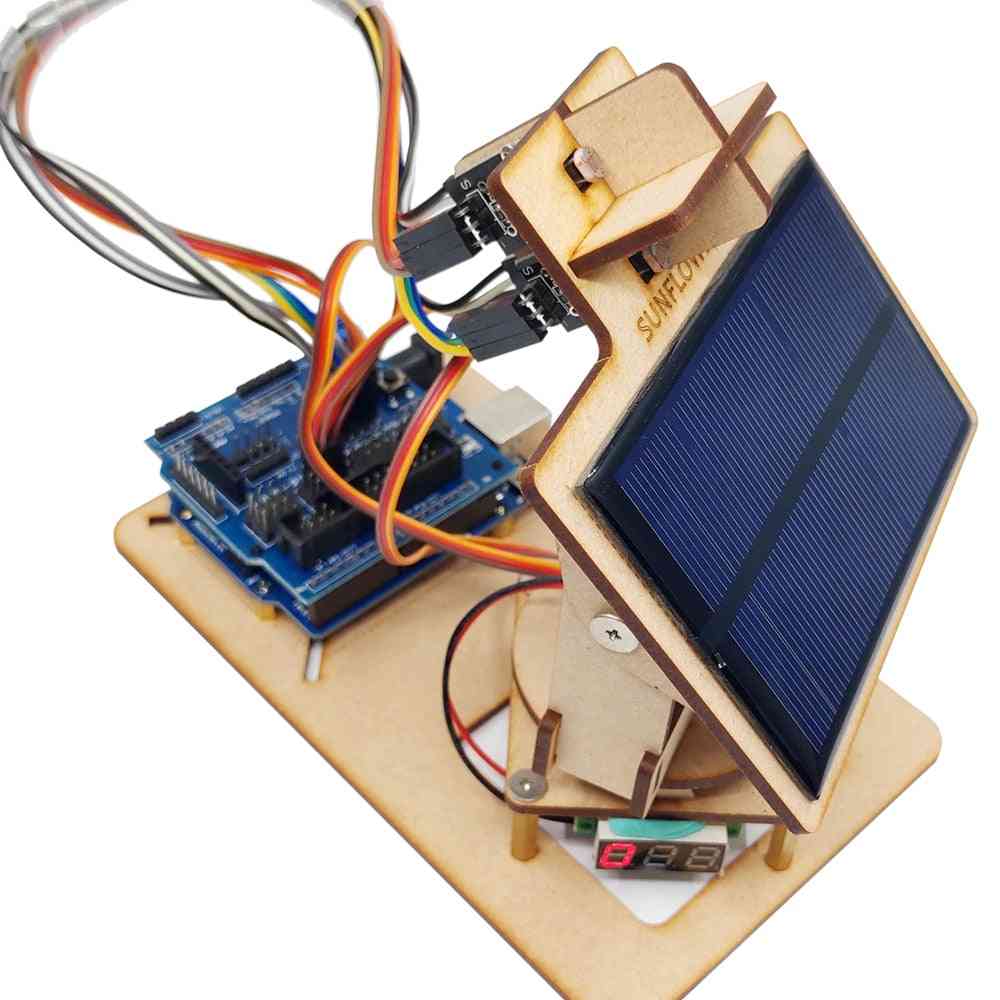 Arduino inteligentny sprzęt do śledzenia słonecznego części do programowania pędów - pakiet 1